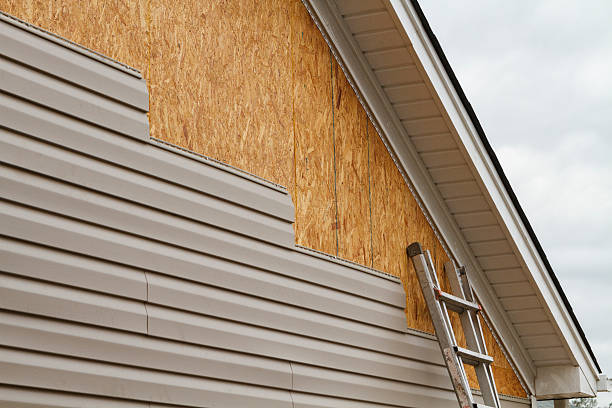 Professional Siding Repair technician working in Camas, WA